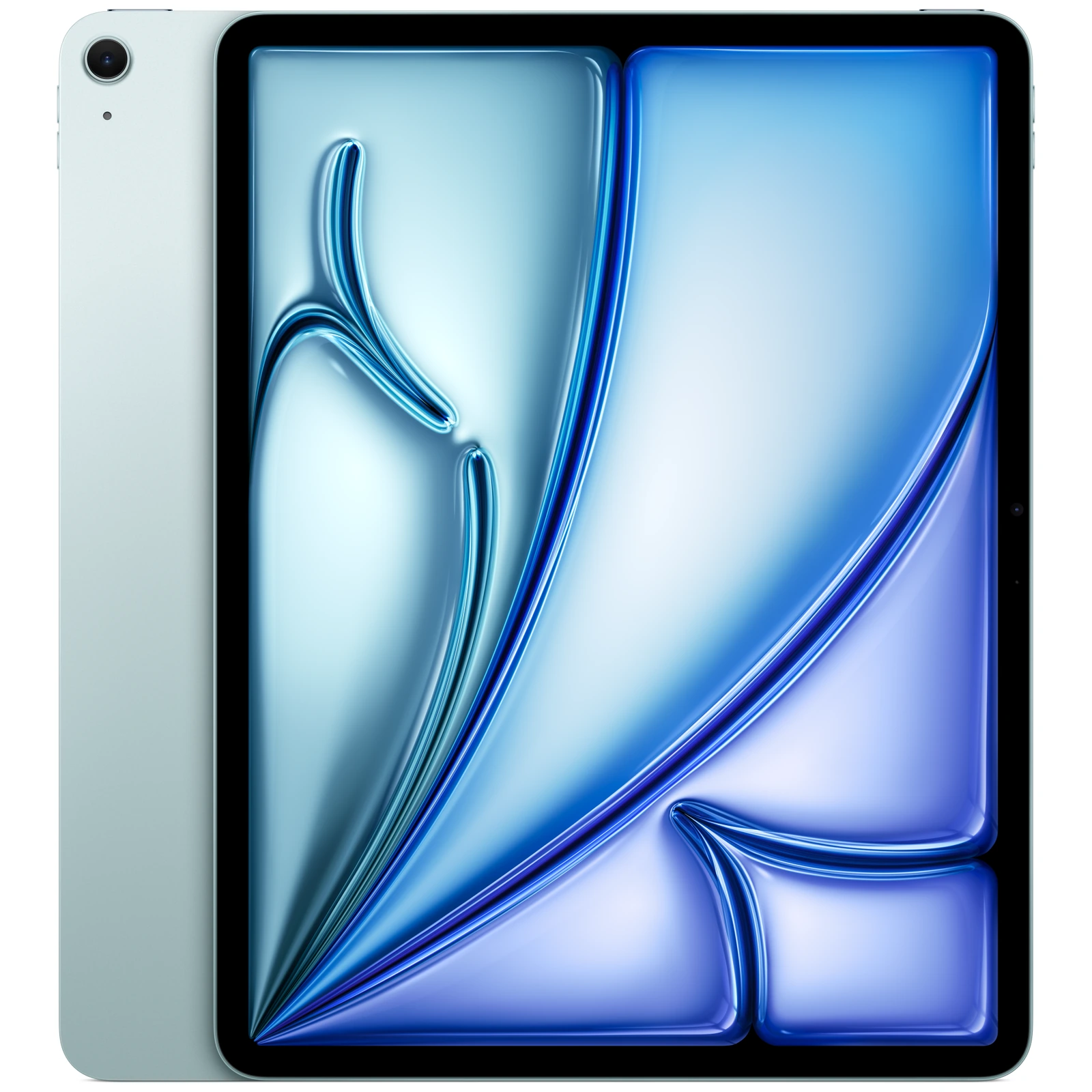 iPad Air de 13 polegadas na cor azul